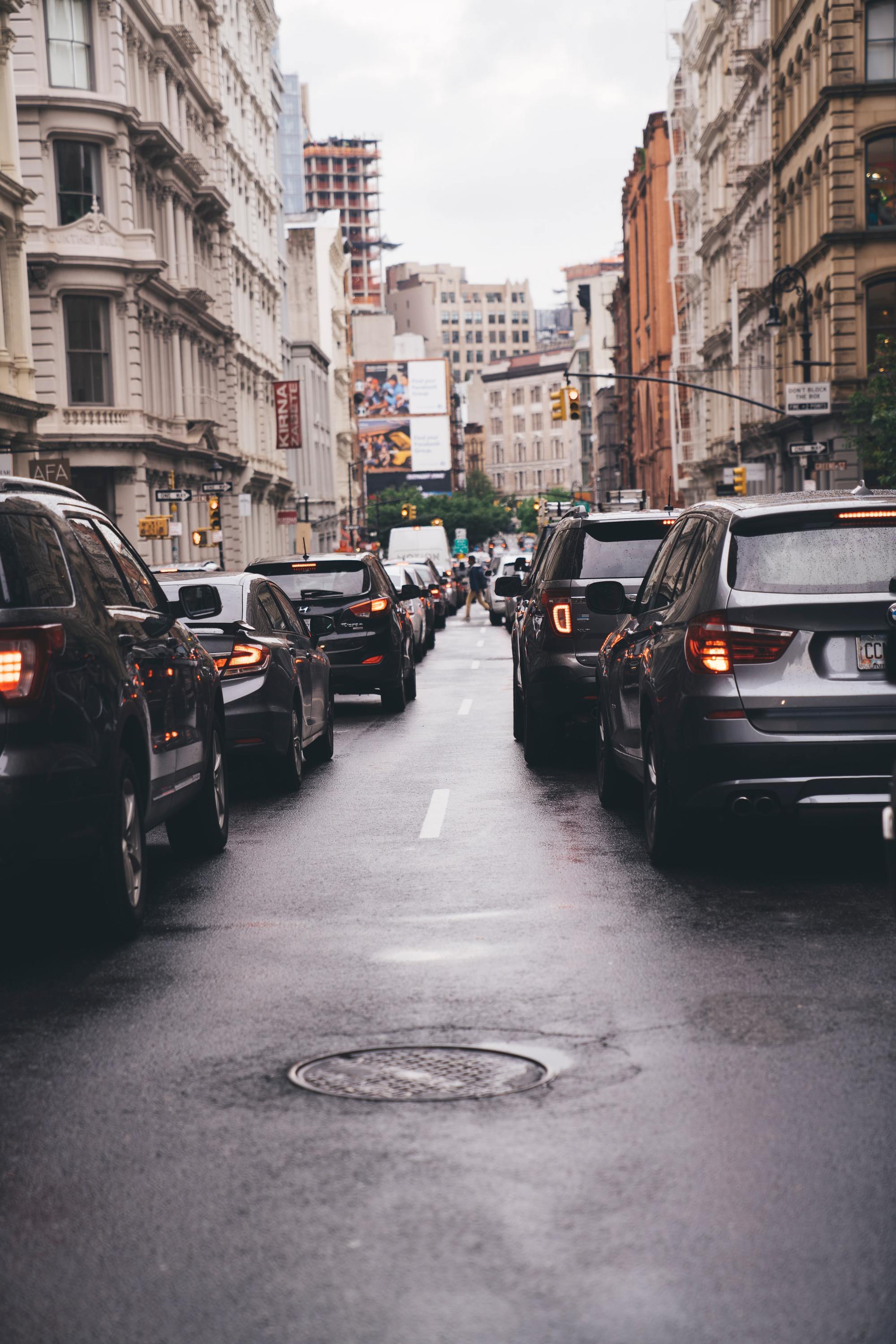 NYC street traffic